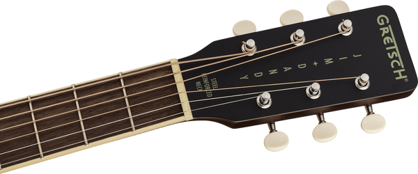 Gretsch Jim Dandy Parlor Walnut Fingerboard Black Pickguard Deep Cherry Burst