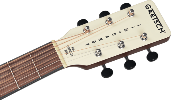 Gretsch Jim Dandy Parlor LTD Walnut Fingerboard Tortoise Pickguard Vintage White