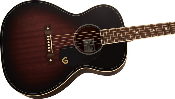 Gretsch Jim Dandy Concert Walnut Fingerboard Black Pickguard Deep Cherry Burst