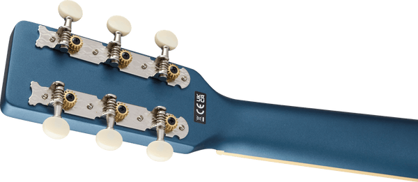 Gretsch Deltoluxe Concert Walnut Fingerboard Aged White Pickguard Dark Denim Top