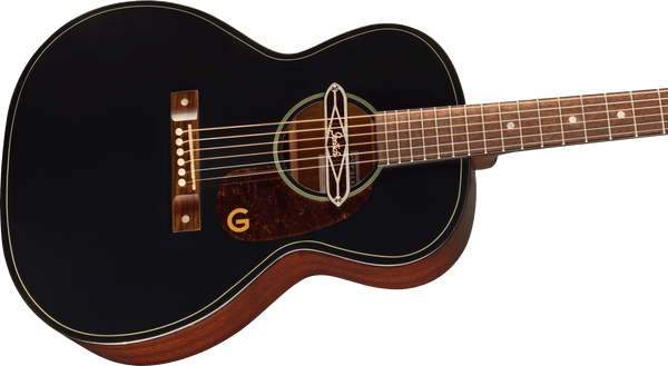 Gretsch Deltoluxe Concert Walnut Fingerboard Tortoiseshell Pickguard Black Top