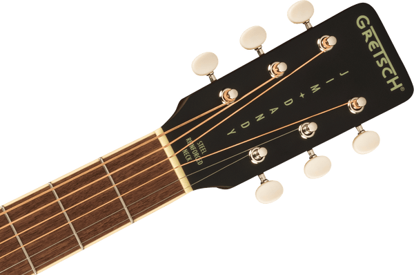 Gretsch Jim Dandy Dreadnought Walnut Fingerboard White Pickguard Rex Burst