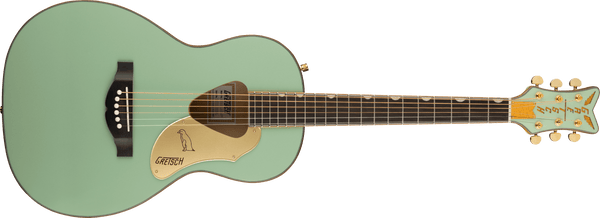 Gretsch G5021E Rancher Penguin Parlor Acoustic/Electric Mint Metallic