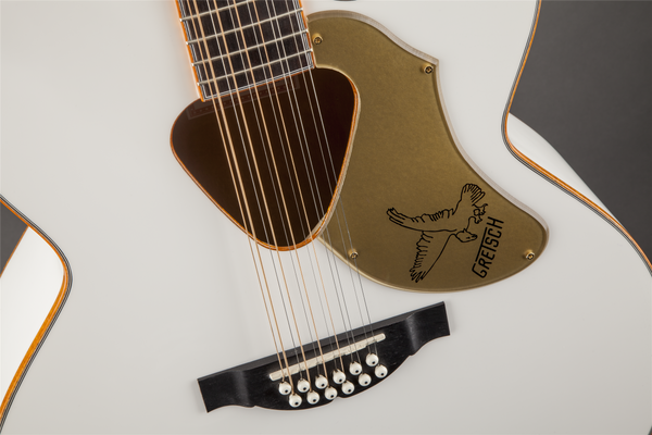 Gretsch G5022CWFE-12 Rancher Falcon Jumbo 12-String Cutaway Electric Fishman Pickup System White
