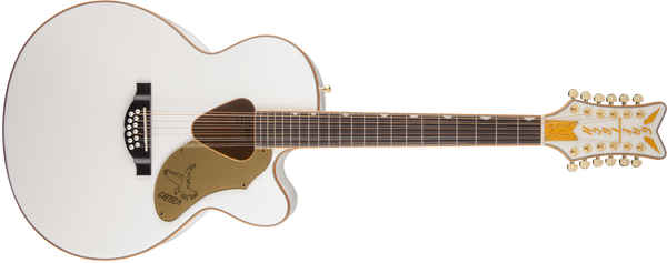 Gretsch G5022CWFE-12 Rancher Falcon Jumbo 12-String Cutaway Electric Fishman Pickup System White