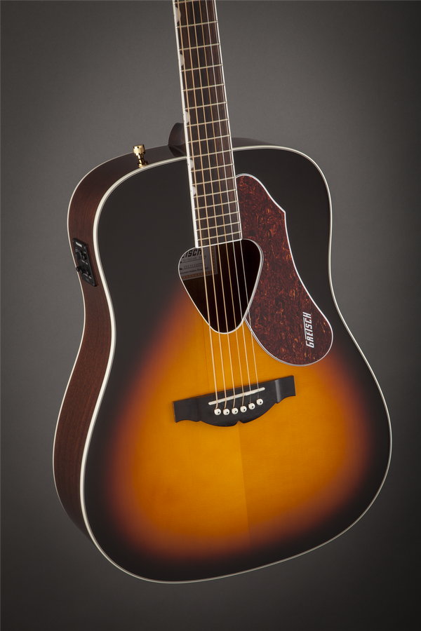 Gretsch G5024E Rancher Dreadnought Electric Fishman Pickup System Sunburst