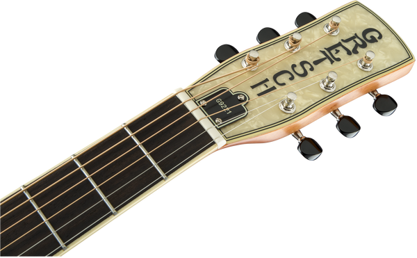Gretsch G9221 Bobtail Steel Round-Neck A.E. Steel Body Spider Cone Resonator Guitar Fishman Nashville Resonator Pickup
