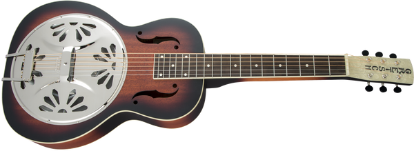 Gretsch G9230 Bobtail Square-Neck A.E. Mahogany Body Spider Cone Resonator Guitar Fishman Nashville Resonator Pickup 2-Color Sunburst