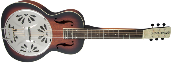 Gretsch G9230 Bobtail Square-Neck A.E. Mahogany Body Spider Cone Resonator Guitar Fishman Nashville Resonator Pickup 2-Color Sunburst