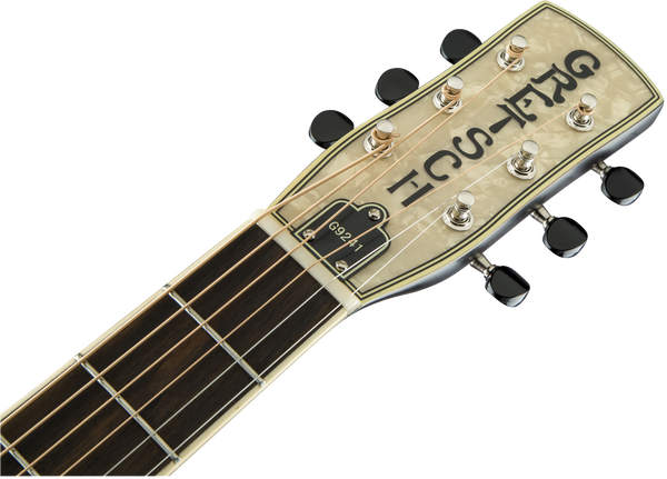 Gretsch G9240 Alligator Round-Neck Mahogany Body Biscuit Cone Resonator Guitar 2-Color Sunburst