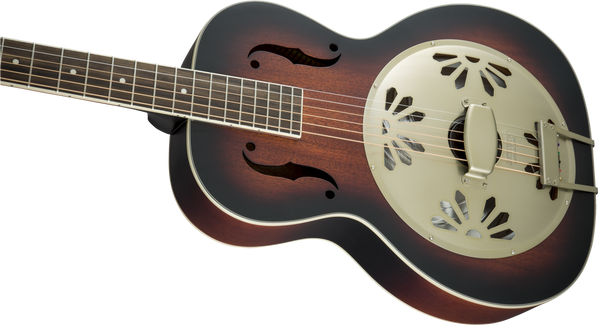 Gretsch G9241 Alligator Biscuit Round-Neck Resonator Guitar with Fishman Nashville Pickup 2-Color Sunburst