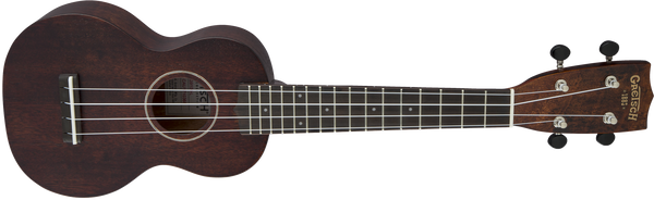Gretsch G9100-L Soprano Long-Neck Ukulele with Gig Bag Vintage Mahogany Stain