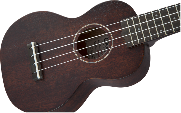 Gretsch G9100-L Soprano Long-Neck Ukulele with Gig Bag Vintage Mahogany Stain