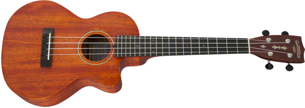 Gretsch G9121 Tenor A.C.E. Ukulele with Gig Bag Acoustic-Cutaway-Electric Fishman Kula Pickup Honey Mahogany Stain