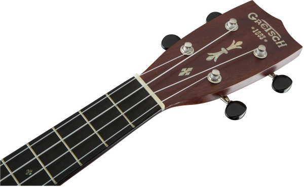Gretsch G9121 Tenor A.C.E. Ukulele with Gig Bag Acoustic-Cutaway-Electric Fishman Kula Pickup Honey Mahogany Stain