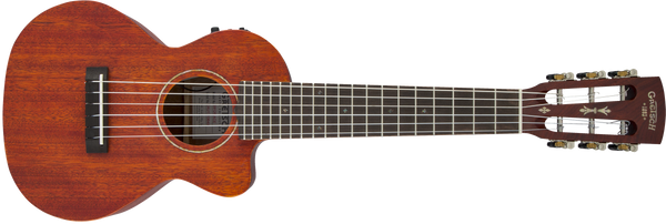 Gretsch G9126-A.C.E. Guitar-Ukulele Acoustic-Cutaway-Electric with Gig Bag Fishman Kula Pickup Honey Mahogany Stain