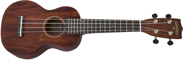 Gretsch G9100 Soprano Standard Ukulele with Gig Bag Ovangkol Fingerboard Vintage Mahogany Stain