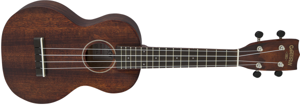 Gretsch G9110 Concert Standard Ukulele with Gig Bag Ovangkol Fingerboard Vintage Mahogany Stain