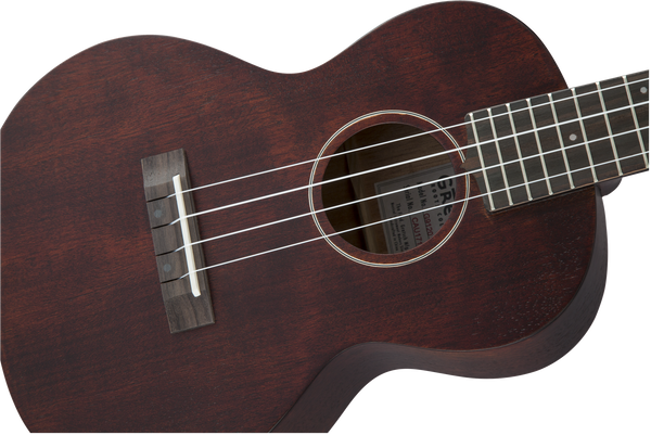 Gretsch G9120 Tenor Standard Ukulele with Gig Bag Ovangkol Fingerboard Vintage Mahogany Stain