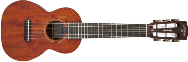 Gretsch G9126 Guitar-Ukulele with Gig Bag Ovangkol Fingerboard Honey Mahogany Stain