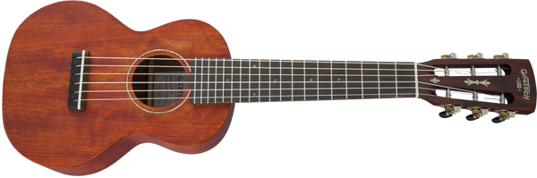 Gretsch G9126 Guitar-Ukulele with Gig Bag Ovangkol Fingerboard Honey Mahogany Stain
