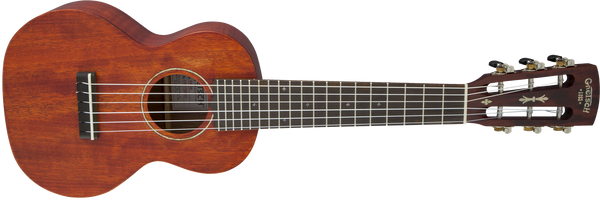 Gretsch G9126 Guitar-Ukulele with Gig Bag Ovangkol Fingerboard Honey Mahogany Stain
