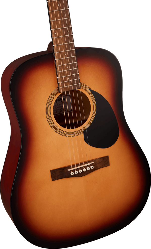 Gretsch Prelude D100 Dreadnought Acoustic Walnut Fingerboard Sunburst