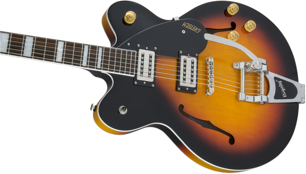 Gretsch G2622T Streamliner Center Block with Bigsby Broad'Tron Pickups Aged Brooklyn Burst