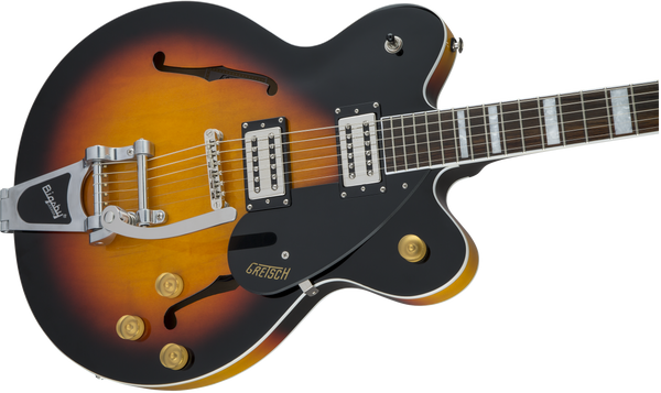 Gretsch G2622T Streamliner Center Block with Bigsby Broad'Tron Pickups Aged Brooklyn Burst