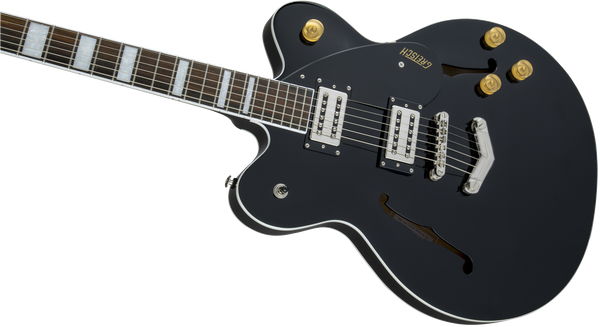 Gretsch G2622 Streamliner Center Block with V-Stoptail Broad'Tron Pickups Black