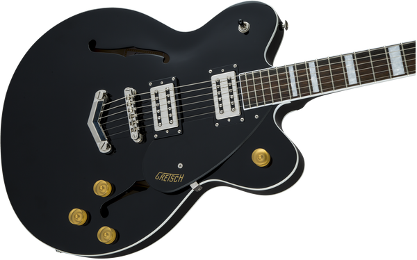 Gretsch G2622 Streamliner Center Block with V-Stoptail Broad'Tron Pickups Black