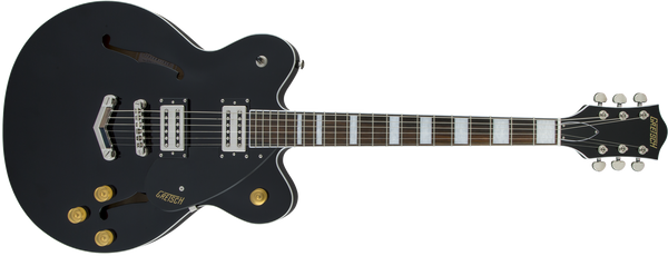 Gretsch G2622 Streamliner Center Block with V-Stoptail Broad'Tron Pickups Black