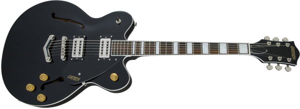 Gretsch G2622 Streamliner Center Block with V-Stoptail Broad'Tron Pickups Black