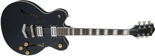 Gretsch G2622 Streamliner Center Block with V-Stoptail Broad'Tron Pickups Black