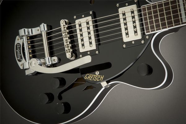 Gretsch G2655T Streamliner Center Block Jr. with Bigsby Broad'Tron Pickups Black