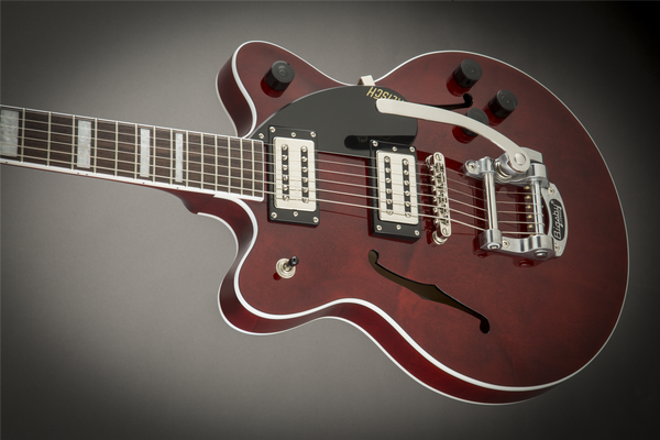 Gretsch G2655T Streamliner Center Block Jr. with Bigsby Broad'Tron Pickups Walnut Stain