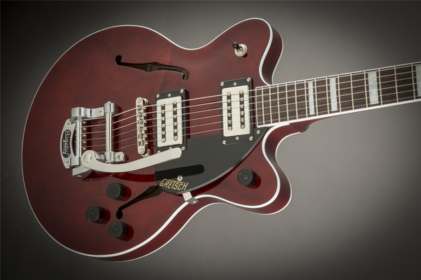Gretsch G2655T Streamliner Center Block Jr. with Bigsby Broad'Tron Pickups Walnut Stain