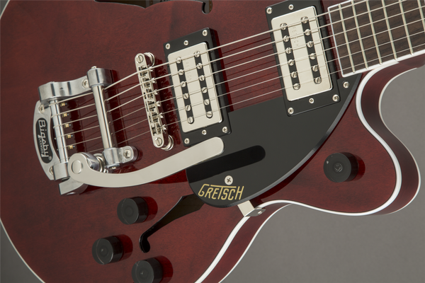 Gretsch G2655T Streamliner Center Block Jr. with Bigsby Broad'Tron Pickups Walnut Stain