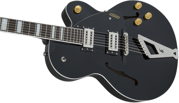 Gretsch G2420 Streamliner Hollow Body with Chromatic II Tailpiece Broad'Tron Pickups Black