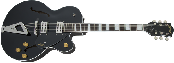 Gretsch G2420 Streamliner Hollow Body with Chromatic II Tailpiece Broad'Tron Pickups Black
