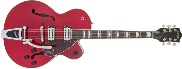 Gretsch G2420T Streamliner Hollow Body with Bigsby Laurel Fingerboard Broad'Tron BT-2S Pickups Candy Apple Red