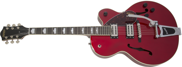 Gretsch G2420T Streamliner Hollow Body with Bigsby Laurel Fingerboard Broad'Tron BT-2S Pickups Candy Apple Red