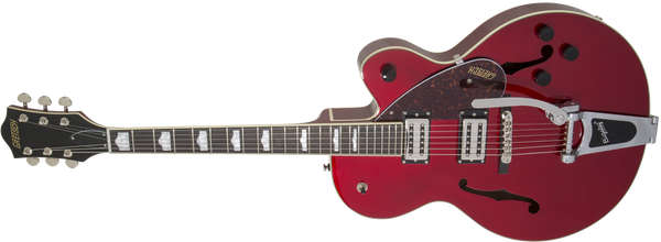 Gretsch G2420T Streamliner Hollow Body with Bigsby Laurel Fingerboard Broad'Tron BT-2S Pickups Candy Apple Red