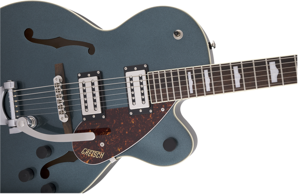 Gretsch G2420T Streamliner Hollow Body with Bigsby Broad'Tron BT-2S Pickups Laurel Fingerboard Gunmetal