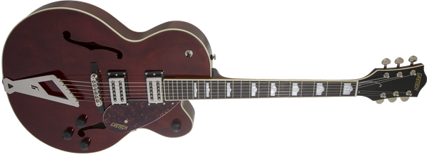 Gretsch G2420 Streamliner Hollow Body with Chromatic II Laurel Fingerboard Broad'Tron Pickups Walnut Stain