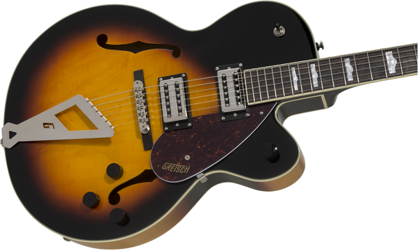 Gretsch G2420 Streamliner Hollow Body with Chromatic II Laurel Fingerboard Broad'Tron Pickups Aged Brooklyn Burst