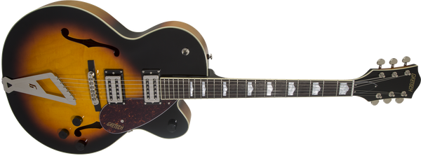 Gretsch G2420 Streamliner Hollow Body with Chromatic II Laurel Fingerboard Broad'Tron Pickups Aged Brooklyn Burst