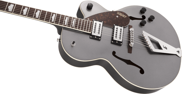 Gretsch G2420 Streamliner Hollow Body with Chromatic II Laurel Fingerboard Broad'Tron BT-2S Pickups Phantom Metallic