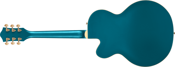Gretsch G2410TG Streamliner Hollow Body Single-Cut with Bigsby and Gold Hardware Laurel Fingerboard Ocean Turquoise