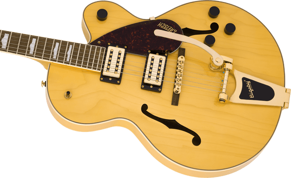 Gretsch G2410TG Streamliner Hollow Body Single-Cut with Bigsby and Gold Hardware Laurel Fingerboard Village Amber